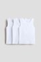 3-pack cotton vest tops - 2