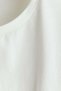 Short cotton top