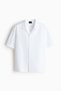 Relaxed Fit Linen-blend resort shirt - 7