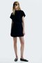 Draped turtleneck dress - 3
