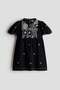 Embroidery-detail cotton dress - 5
