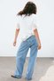 Lace-trimmed cotton T-shirt - 4