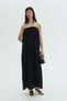 Crinkled bandeau dress - 4