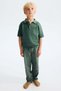 Knitted cotton polo shirt - 2