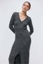 Open-back mohair-blend dress - 4