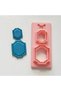 Ella Modern Abstract Design Polymer Clay and Ceramic Dough Cutting Mold - 2