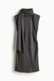 Scarf-collar dress - 2