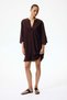 Viscose tunic dress - 3