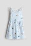 Printed cotton dress