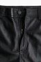Ankle-length leather trousers - 2