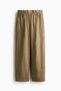 Barrel paper bag trousers - 5