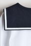 Sailor-collared cotton dress - 4
