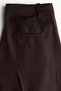 Wide linen-blend culottes
