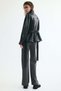 Low-waisted twill trousers - 3