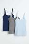 MAMA 3-pack nursing vest tops - 2