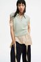 Alpaca-blend sweater vest