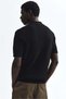 Slim Fit Textured polo shirt