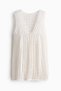 Crochet-look beach dress
