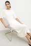Draped T-shirt dress - 3