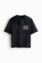 Loose Fit Printed mesh T-shirt - 6