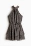 Chiffon halterneck dress - 6