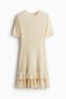 Rib-knit dress