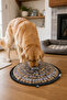 Colorful Garden Dog Sniffing Mat with Food Storage, Intelligence and Activity Toy - 2