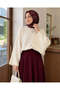 Women's Bat Sleeve Oversize Knitwear Sweater - 2