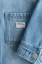 Cotton denim overshirt