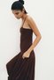 Dual-fabric bubble-hem dress - 3