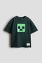 Oversized printed T-shirt