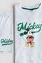 Printed cotton pyjamas - 2