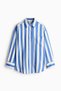 Oversized linen-blend shirt - 5