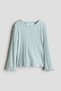Patterned cotton top