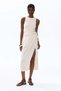 Draped-panel jersey dress - 2
