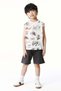 Printed cotton vest top - 5