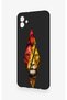 Samsung A04 Compatible Cutout Lion Patterned Silicone Case - 4