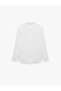 Classic Lapel Button Long Sleeve Satin Shirt - 2