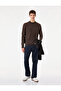 Long Sleeve Regular Fit Half Turtleneck Basic Knitwear Sweater