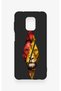 Redmi Note 9 Pro 9S Compatible Cutout Lion Pattern Silicone Case - 3
