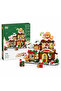 Mini Christmas Cafe Building Blocks Set Christmas Themed 801 Pieces Decorative Hobby - 3