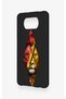 Poco X3 Compatible Cut-Out Lion Patterned Silicone Case - 4