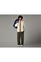 Nf0A883Rfr01 Men's Yumiori Cream Zippered Fleece Coat - 6