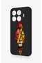 Mi 17t Pro 5g Compatible Cutout Lion Pattern Silicone Case - 4
