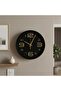 25cm Round Wall Clock – Minimalist White Frame with Large Easy-to-Read Numbers – 10-Inch - 2