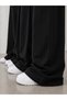 3 Piece Women's Tracksuit Set (3 Pieces Black) Wide Leg Women's Sweatpants - 5