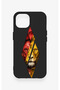 iPhone 15 Compatible Cut-Out Lion Pattern Silicone Case - 2