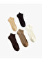 Basic 5-Piece Booties Socks Set - 2