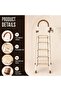 Premium Folding Ladder with Safety Handrail - 5