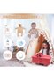 KSBD Baby Dolls - 18 Inch Realistic Baby Doll Lifelike Full Baby Boy Real Life Baby Doll with Soft Vinyl Body can Swimming with Accessories Gifts for Kids 3+ - 6